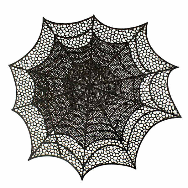 Spider Web Shaped Placemat, 18"