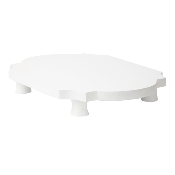 Providence White Wood Riser