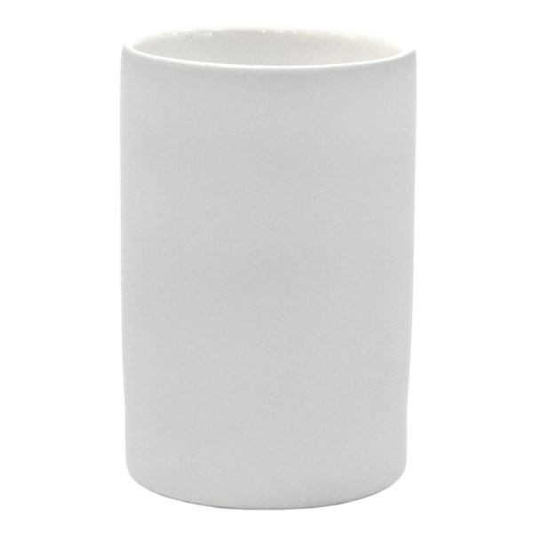 Crosby St Denn Grey Soft Touch Bath Tumbler, 4.8"