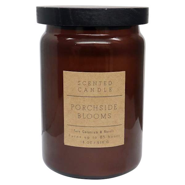 Honeybloom Porchside Blooms Scented Jar Candle, 18oz
