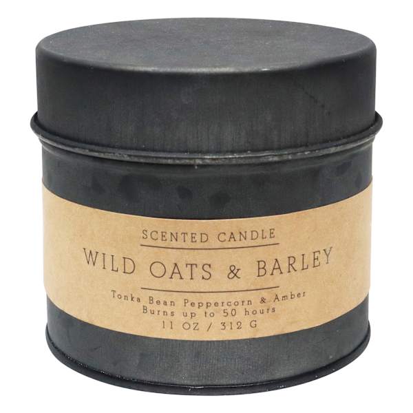 Honeybloom Wild Oats & Barley Scented Jar Candle, 11oz