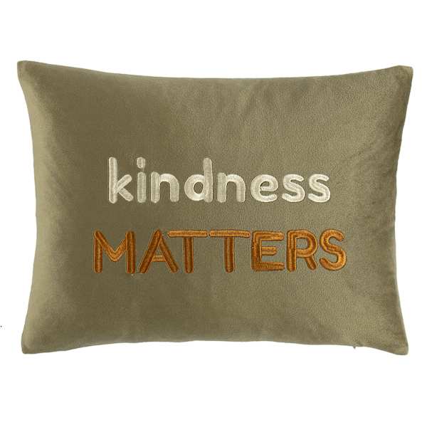 Soul Searcher Kindness Matters Throw Pillow, 13x18