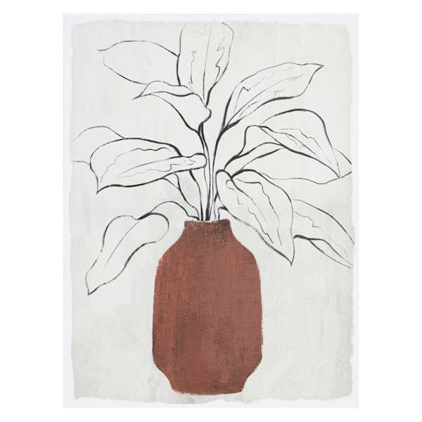 Floral Canvas Wall Art, 12x16