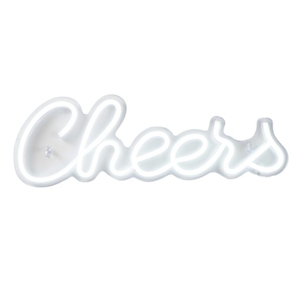 Cheers Neon Wall Sign, 13"