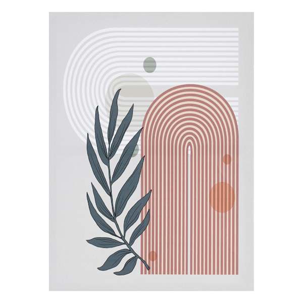Palm Door Canvas Wall Art, 12x16