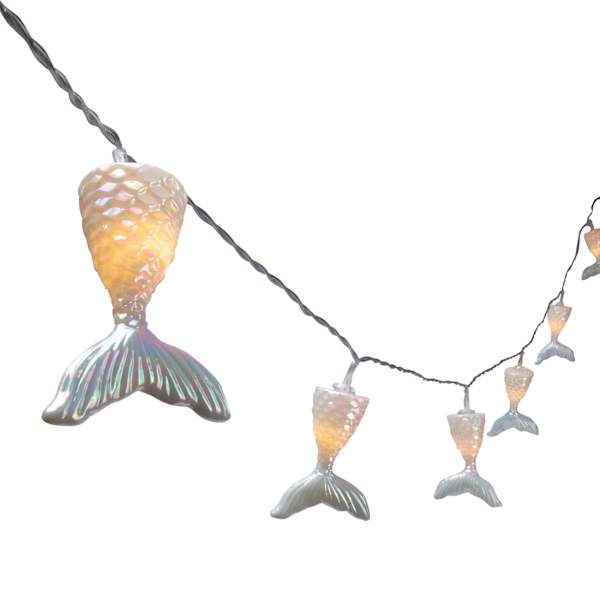 Tiny Dreamers 10-Count Mermaid Tail String Lights