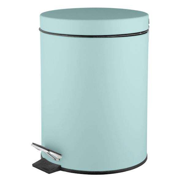 Blue Round Step Trash Can, 3l