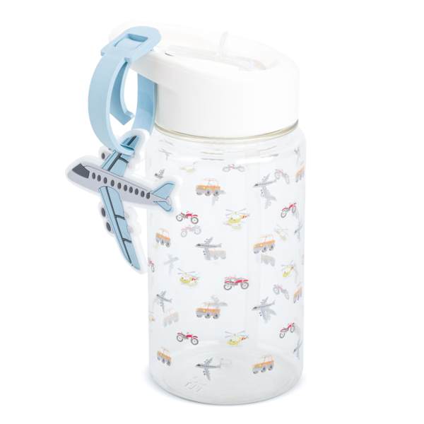 Tiny Dreamers Tossed Plane Water Bottle, 12oz
