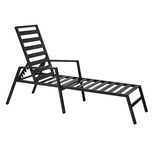 Black patio chaise lounge 2025