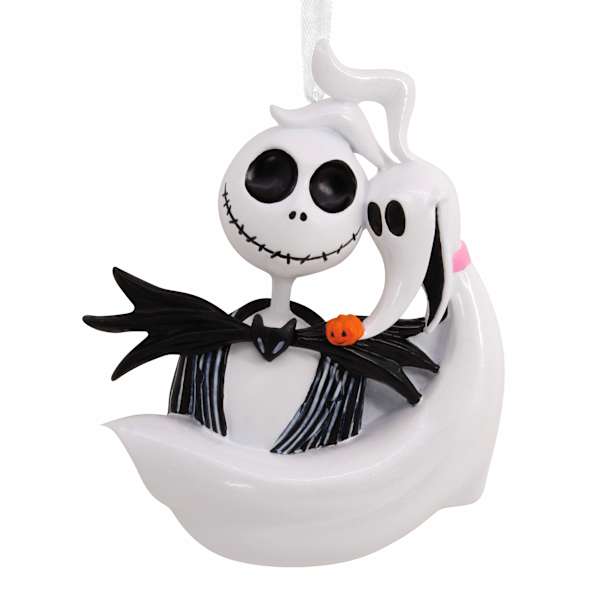The Nightmare Before Christmas Jack & Zero Ornament, 4.8"