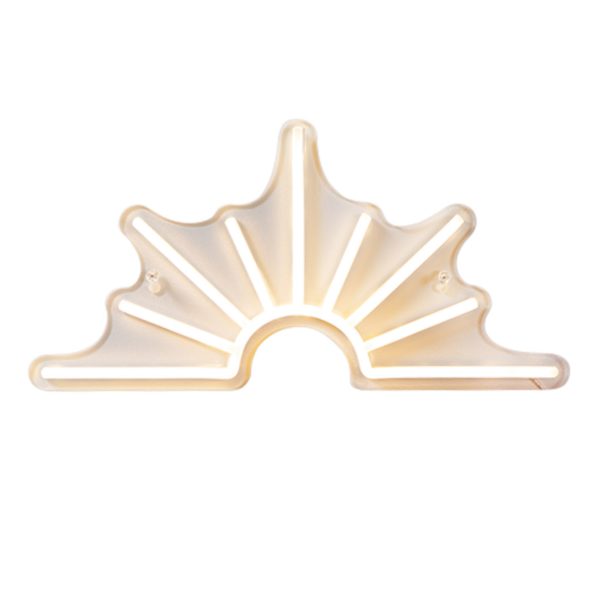 Sunray Neon Wall Sign, 15x7.5