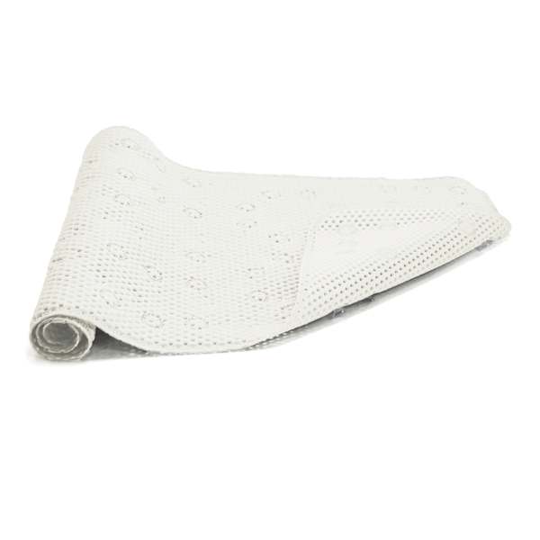 Cloud Nine White Bath Mat, 17x36