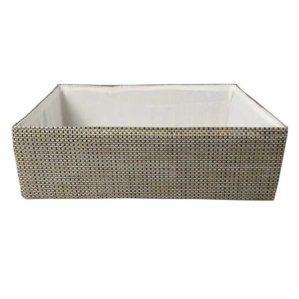 Tan Storage Basket, Medium