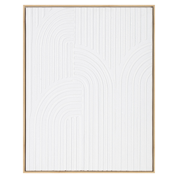 Crosby St Framed Abstract Canvas Wall Art, 22x28