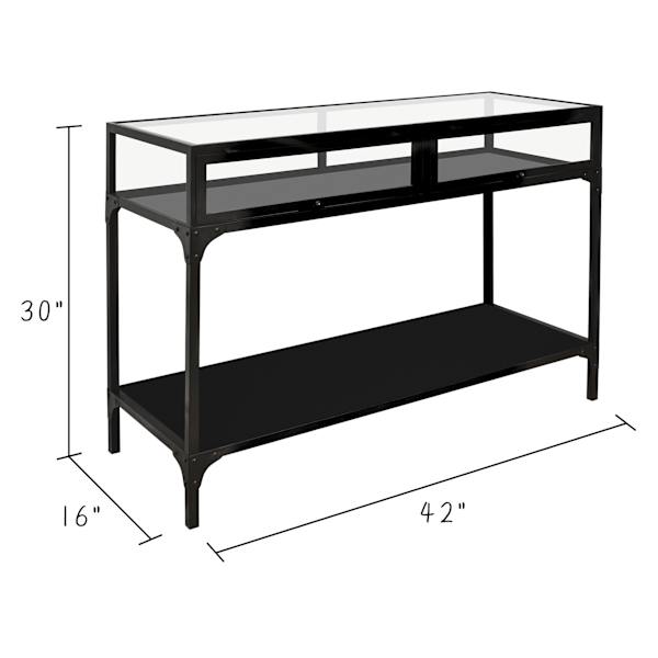 Honeybloom Sage Frost Console Table