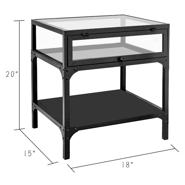Honeybloom Sage Frost End Table, 20"