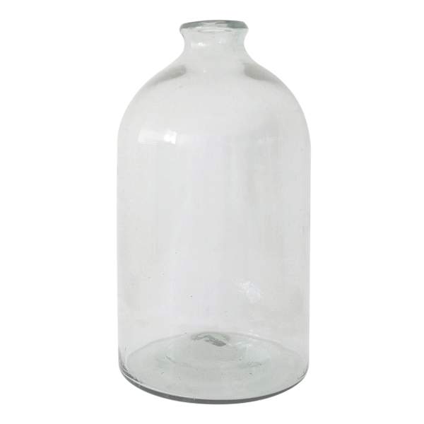 Biotic Crystal Glass Vase, 12"