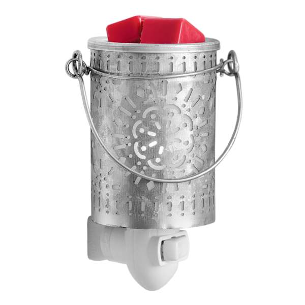 Galvanized Tin Plug-In Fragrance Wax Warmer