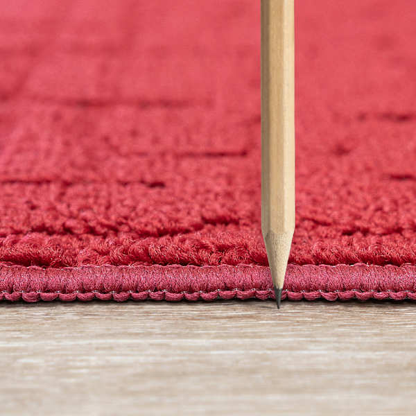 Stella Red Washable Kitchen Mat, 24x40