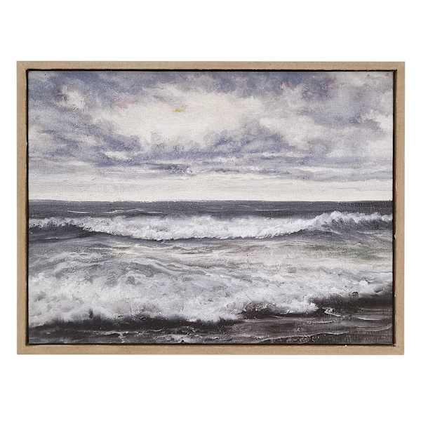Ty Pennington Shore Canvas Wall Art, 10x8