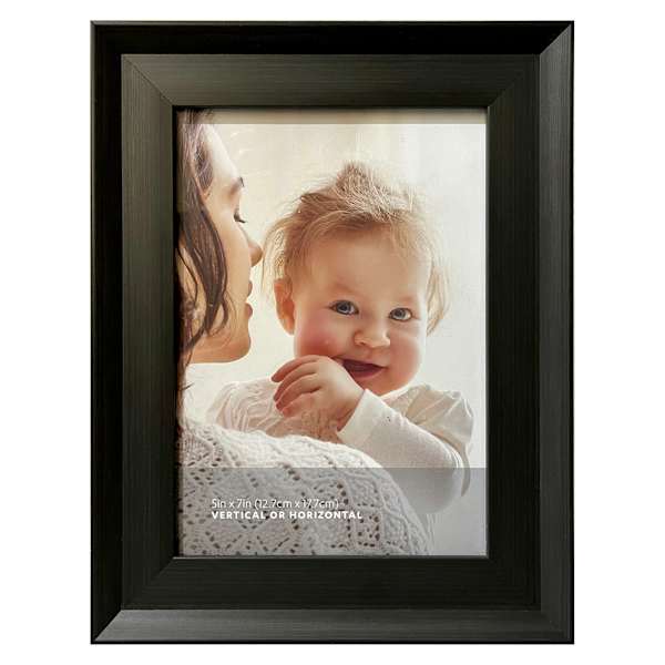 Black Photo Picture Frame, 5x7