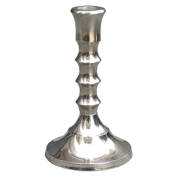 Providence Silver Taper Candle Holder, 6.5"