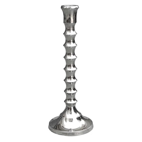 Providence Silver Taper Candle Holder, 10"