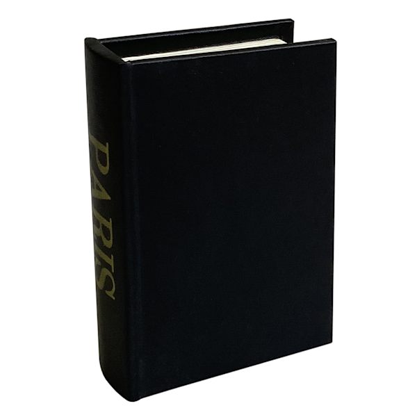 Black Paris Book Box, 6"