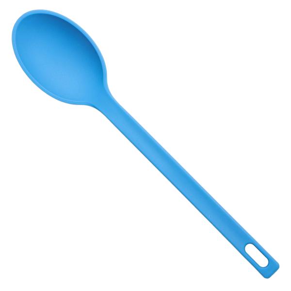 Blue Nylon Solid Serving Spoon