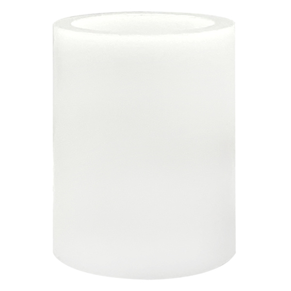 White LED Flameless Pillar Candle, 3x4