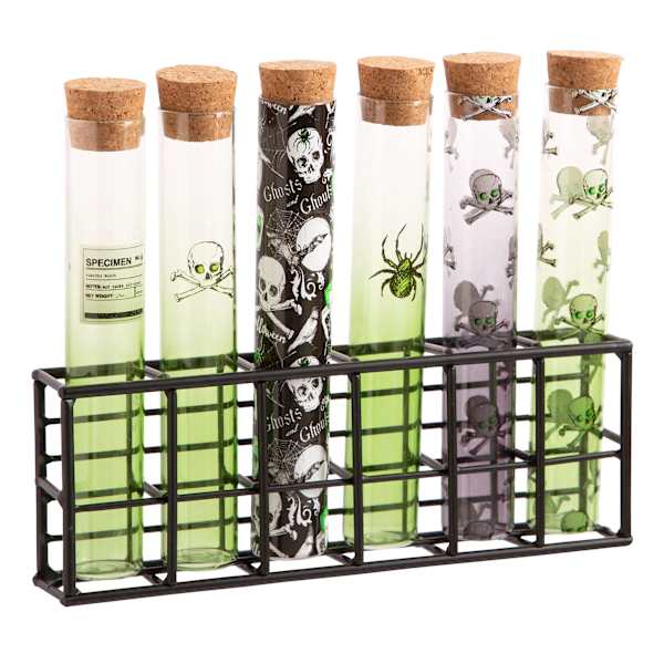 Set of 6 Test Tube Shot Glass Set