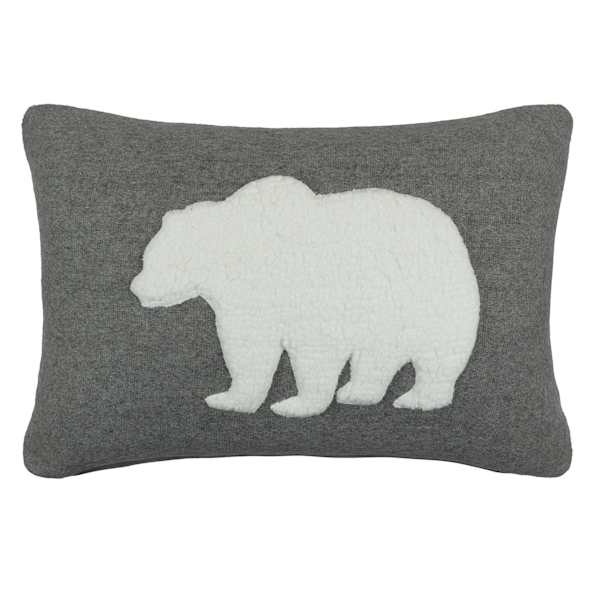 Ty Pennington Polar Bear Throw Pillow, 14x20