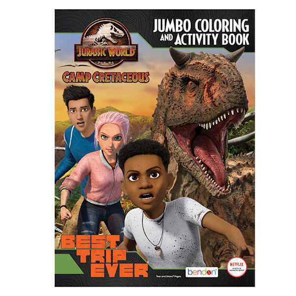 Jurassic World Jumbo Coloring & Activity Book