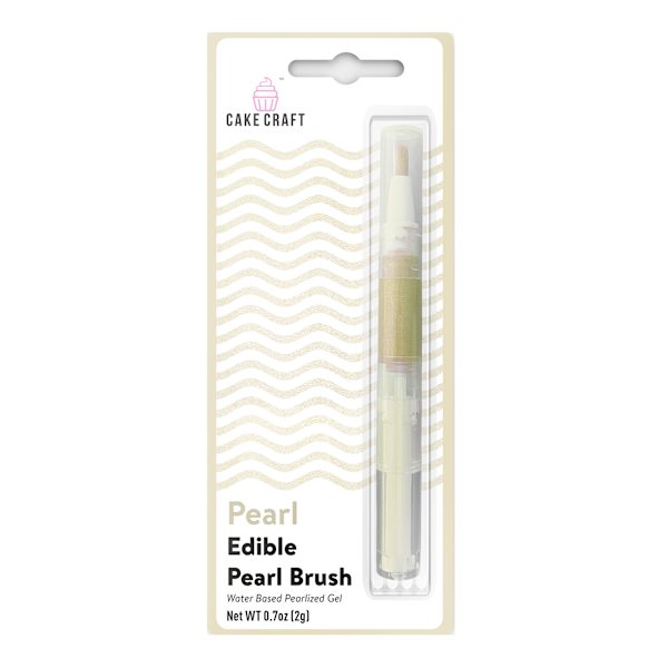 Cake Craft Pearl Edible Pearl Brush Pen, 0.7oz