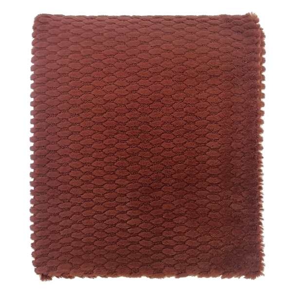 Crosby St. Brown Faux Fur Throw Blanket, 50x60