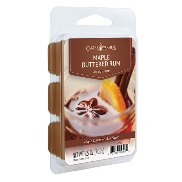 Maple Buttered Rum Scented Wax Melts, 2.5oz