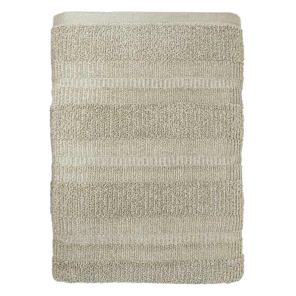 Found & Fable Textured Brown Bath Towel, 27x52