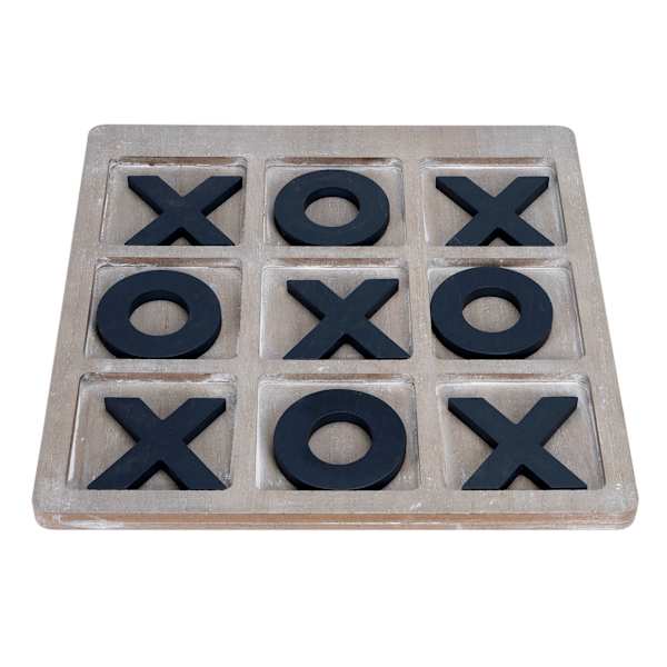 Ty Pennington Tic-Tac-Toe Table Decor, 15"