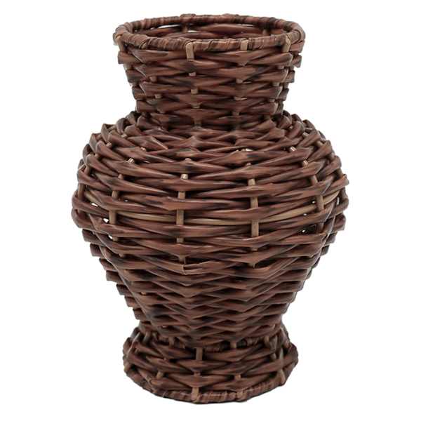 Providence Rattan Vase, 6"