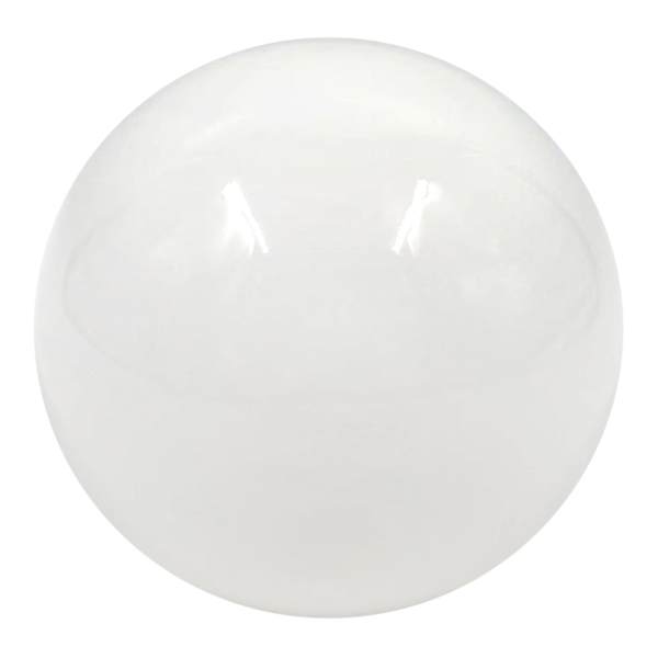 Providence White Ceramic Sphere, 4.5"
