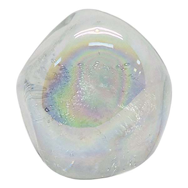 Tracey Boyd Clear Luster Glass Paperweight, 3"
