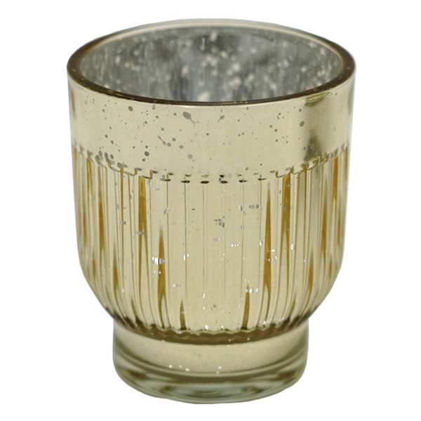 Providence Champagne Glass Votive Candle Holder, 3"