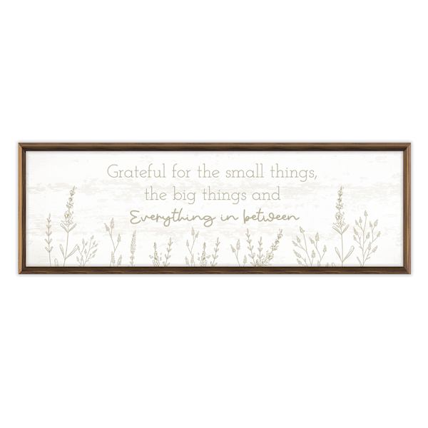 Honeybloom Everything In Between Wall Sign, 12x36