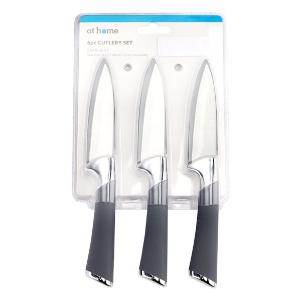 6-Piece Paring Knife & Sheath Set