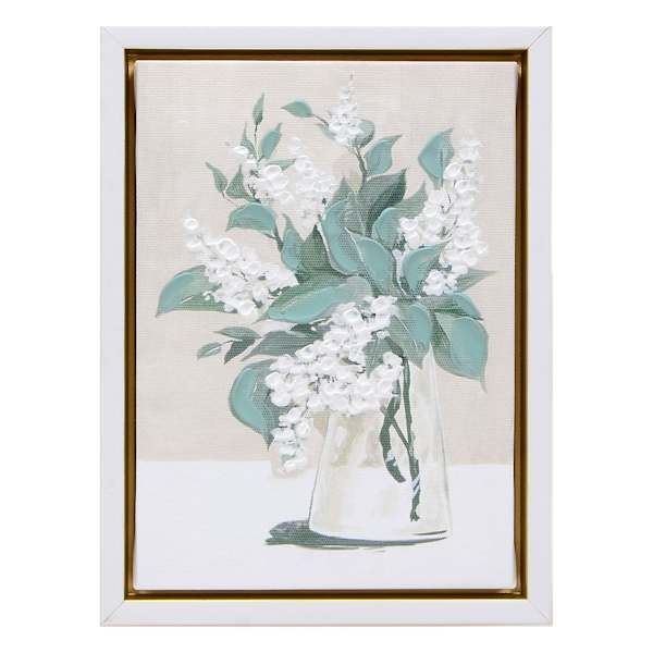 Providence Flower Framed Canvas Art, 5x7