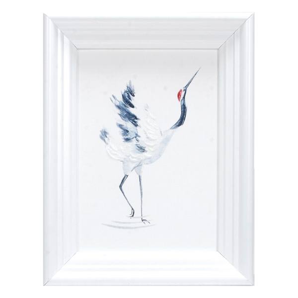Providence Crane Gold Framed Canvas, 5x7