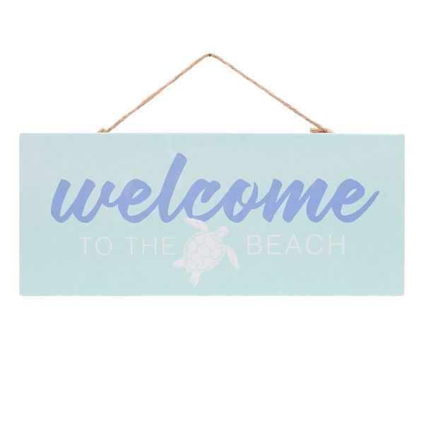 Ty Pennington Welcome Beach Outdoor Wall Decor, 5x12