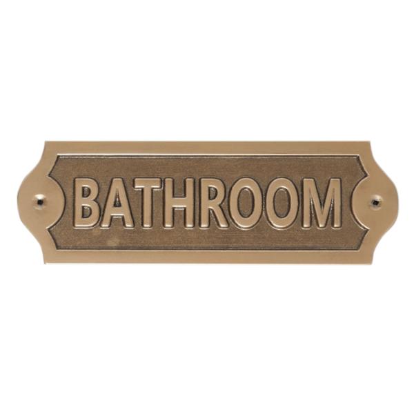 Honeybloom Bathroom Wall Decor, 16x5