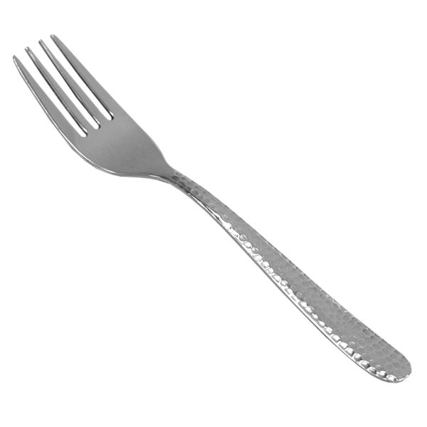 4-Piece Silver Stainless Steel Salad Fork