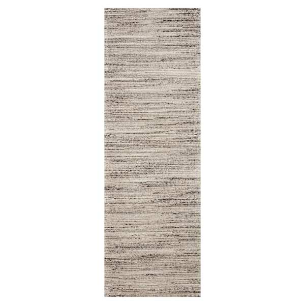 Crosby St. Benedict Sand Wool Runner, 2x6
